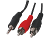 RCA naar Jack 35mm Kabel 25M