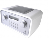 Tangent QUATTRO InternetWiFiFM radio hoogglans Wit