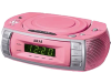 AKAI ARC120PK wekkerradio Roze