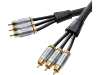 Vivanco PROWIRE YUV Connection 3x RCA plug 3x RCA plug 15 m