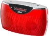 Akai APR100 Draagbare Radio Rood