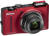 Nikon Coolpix S8100 Digitale Camera Rood