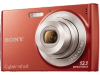 Sony DSC W510 Digitale Camera Rood