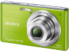 Sony DSC W530 Digitale Camera Groen