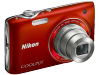 Nikon Coolpix S3100 Digitale Camera Rood