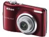 Nikon Coolpix L23 Digitale Camera Rood