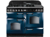 Falcon Classic 110 Blauw Inductie Chroom afwerking Fornuis