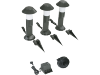 Gardena paddestoellampen set