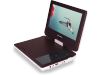 Salora DVP 9038 SW Draagbare DVD speler WitRood