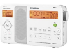 Sangean PR D8 FM Radio met MP3 recorder en speler Wit
