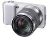 Sony NEX 3 Digitale Camera met 16 en 18 55mm Lens Zilver