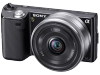 Sony NEX 5 Digitale Camera met 16mm Lens Zwart