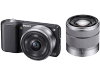 Sony NEX 3 Digitale Camera met 18 55mm Lens Zwart