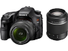 Sony SLT A65 Spiegelreflexcamera met 18 55 en 55 200 Lens