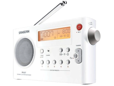 Sangean PR-D7 Radio Wit