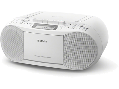 Sony CFD-S70 CD-Speler/draagbare radio Wit