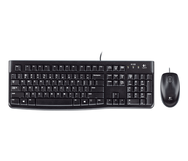 Logitech K120 Keyboard OEM Layout QWERTY / US