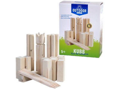 Outdoor Play Kubb Game 0607238