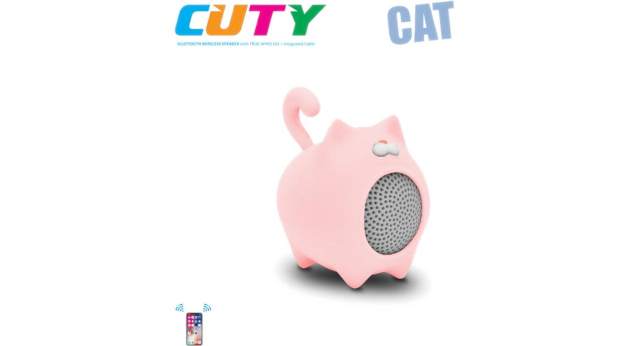 iDance CB10 Cuty Cat Speaker Pink