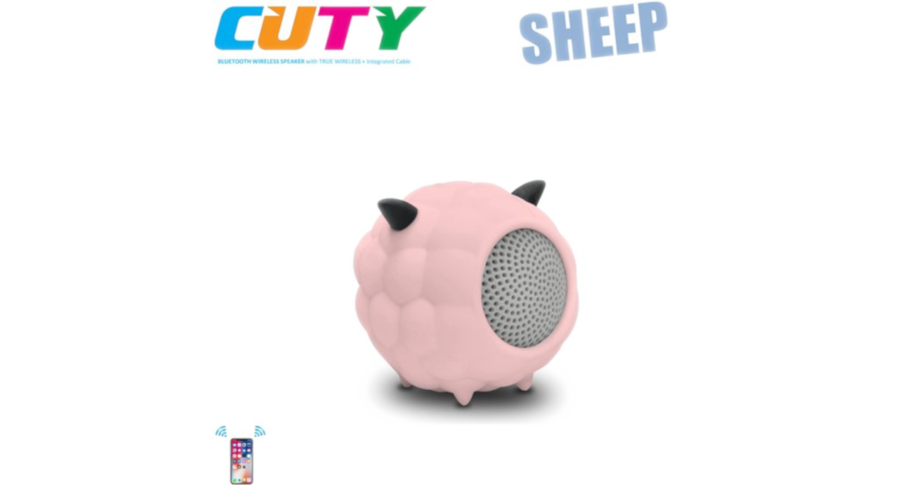 iDance CA10 Cuty Sheep Speaker pink