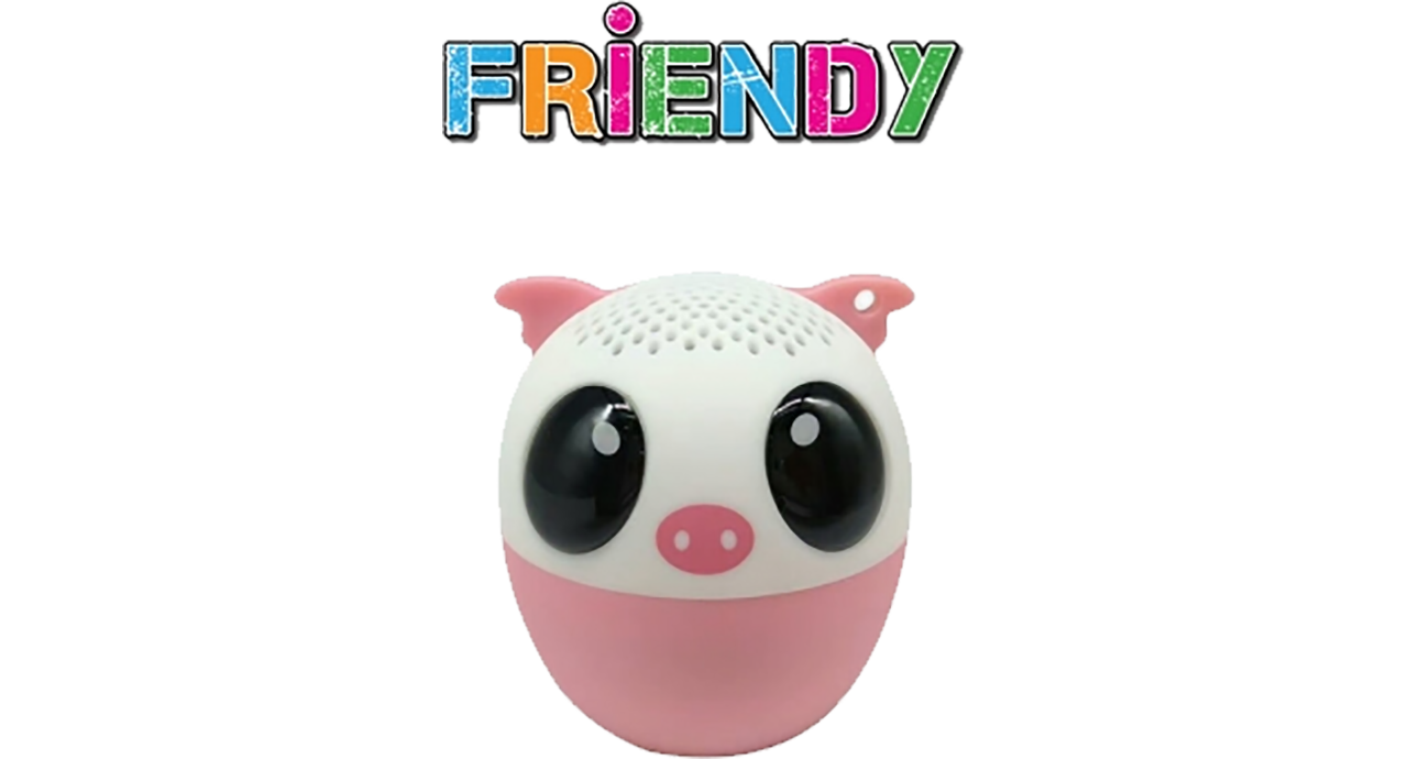 iDance Friendy Pig Bluetooth Speaker - Black Friday Deal!