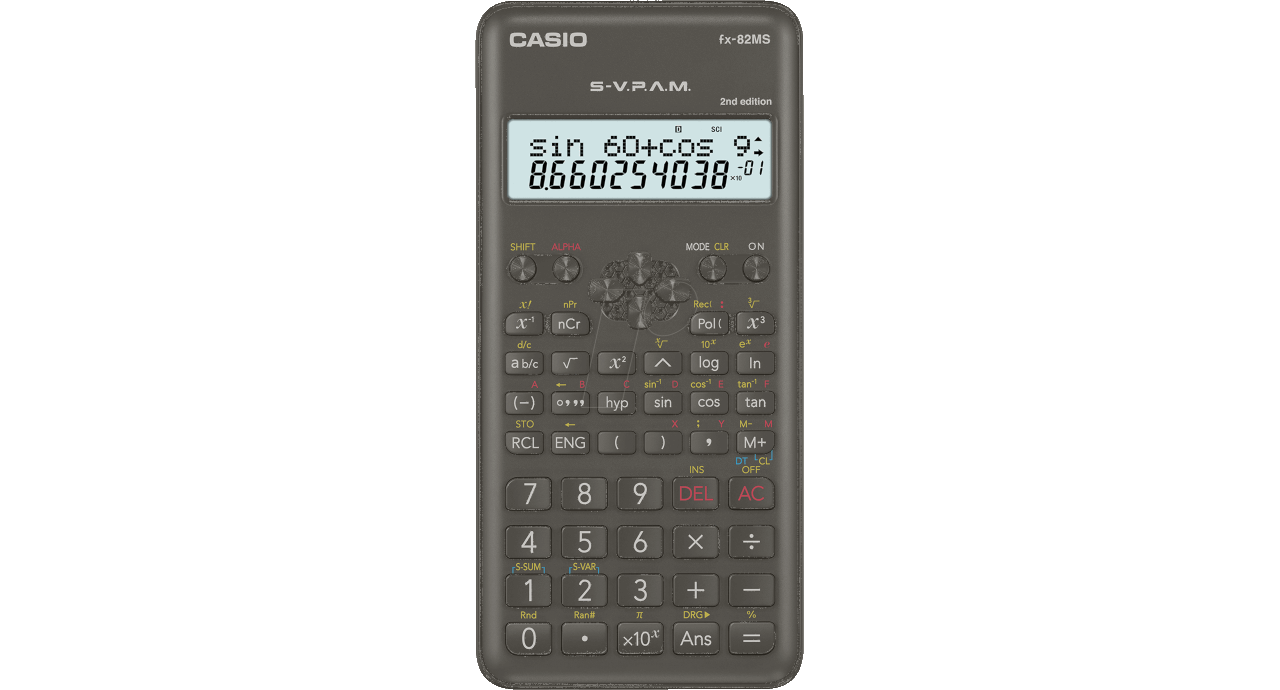 Casio FX-82MS Wetenschappelijke rekenmachine