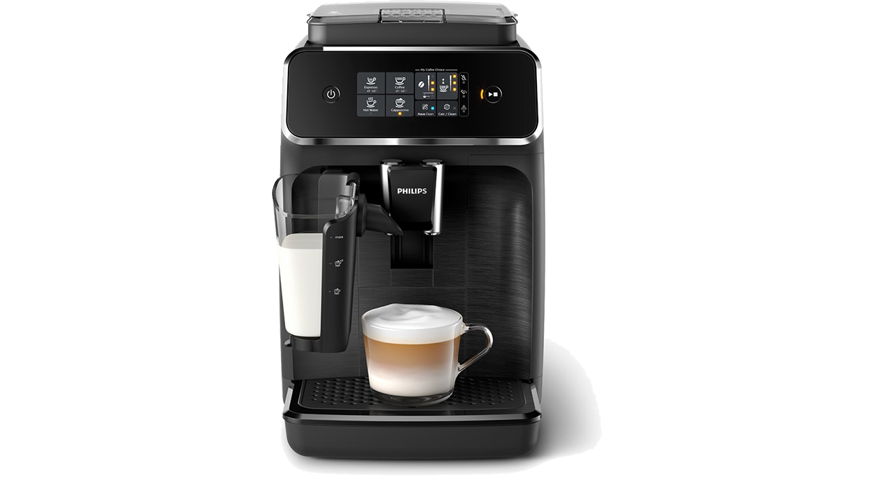 overhemd breedtegraad accumuleren Philips Series 2200 EP2230 - Automatisch koffiezetapparaat met  cappuccinatore - 15 bar - matzwart - CoolSound.nl