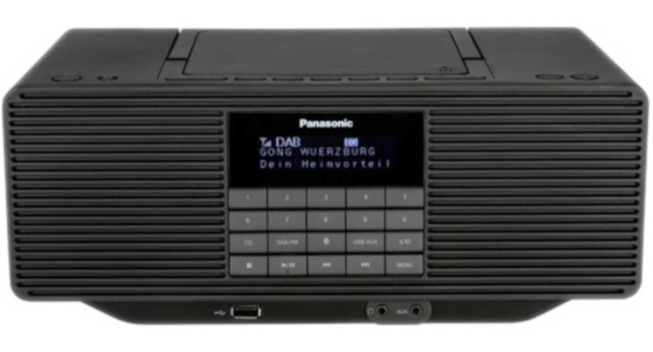 Panasonic RX-D70BTEG-K zwart