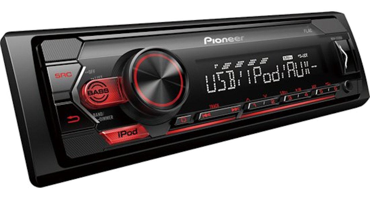 Pioneer MVH-S120UI Autoradio - Media-Tuner/AUX/USB/iPod Black friday deal!