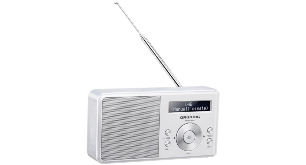 Grundig Music 5000 DAB+ Radio wit CoolSound.nl