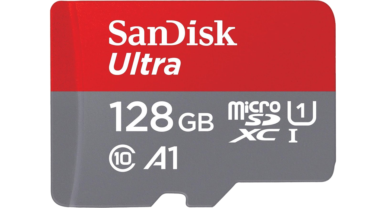 SanDisk Ultra Micro SDXC 128GB - UHS1 & A1 - met adapter