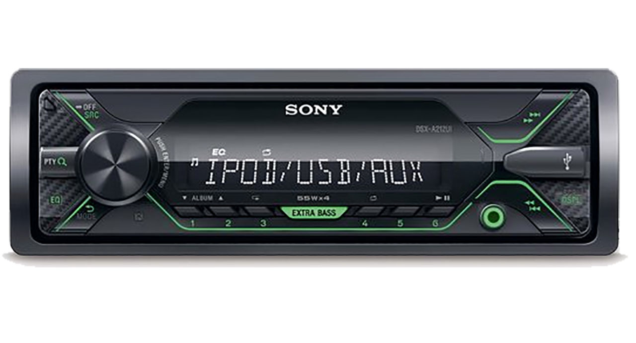 Sony DSX-A212UI Autoradio Enkel din - USB