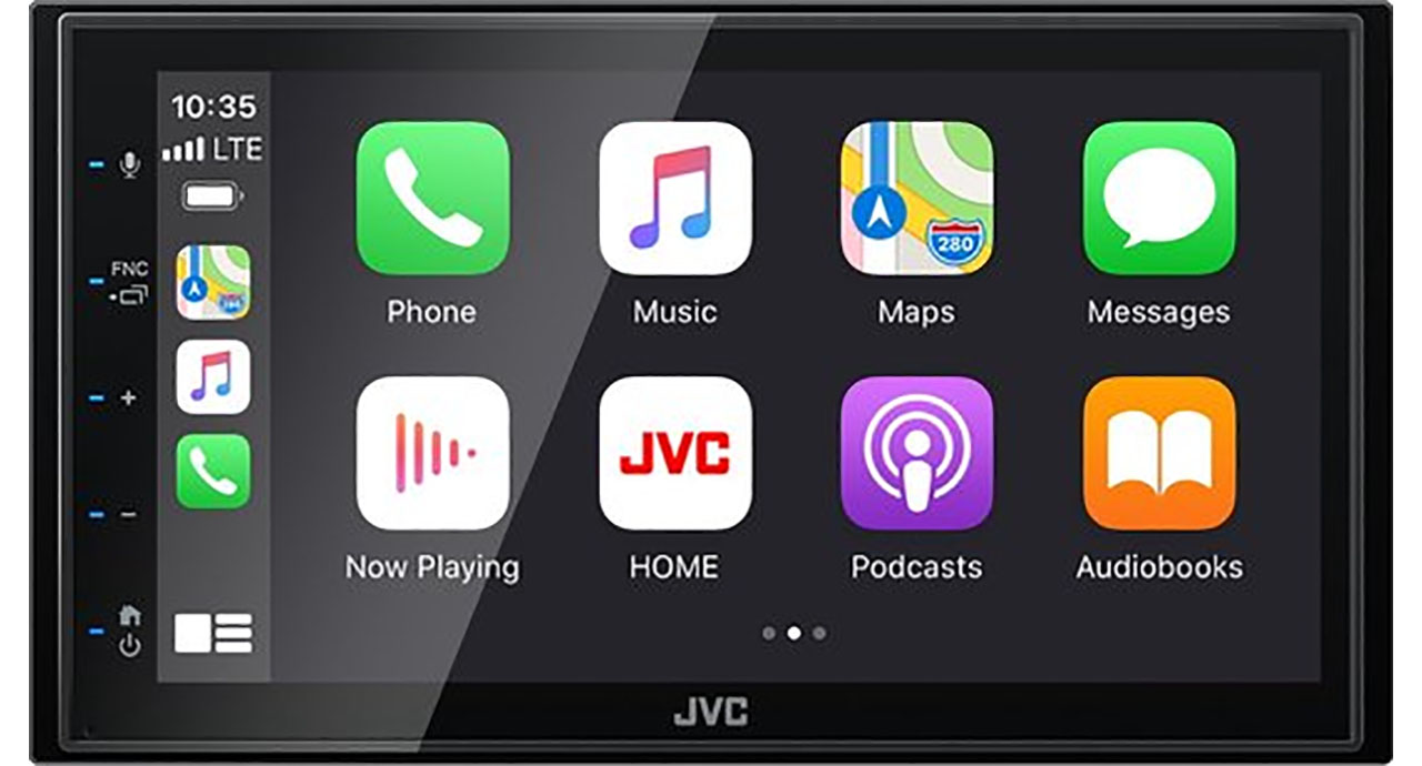 JVC KW-M565DBT Autoradio Dubbel din - DAB+ - Apple CarPlay - Android Auto