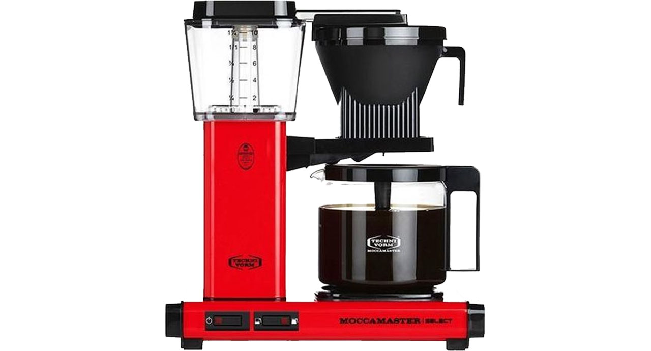 Moccamaster 53988 KBG Select koffie apparaat Rood