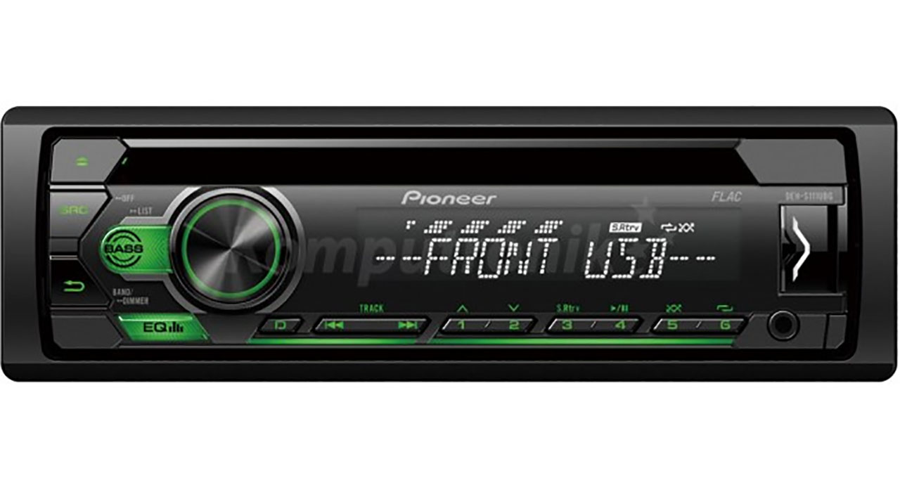 vice versa tiran Stal Pioneer DEH-S111UBG Autoradio met CD MP3 USB AUX Android + Afstandsbediening  - CoolSound.nl