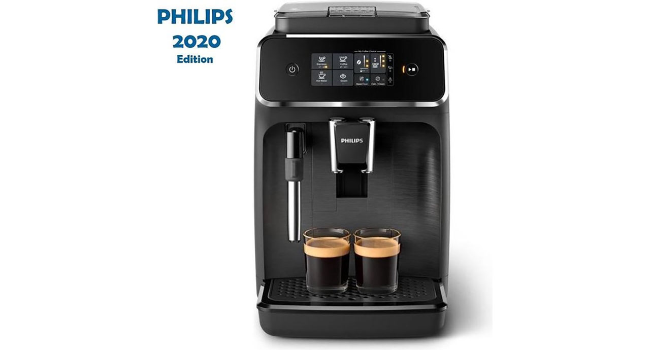 Philips EP1220/00 Series 1200 Espressomachine - Matt black, 1.8 L, steel