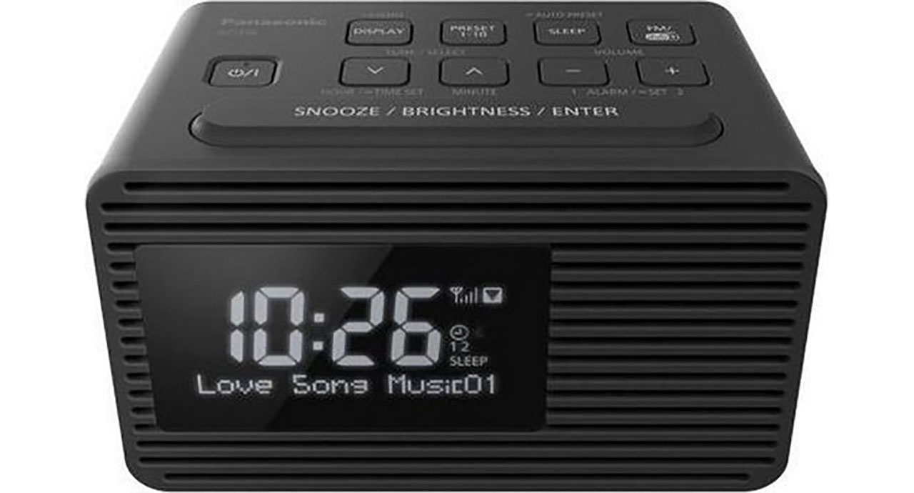 Panasonic RC-D8EG-K Radio alarm clock