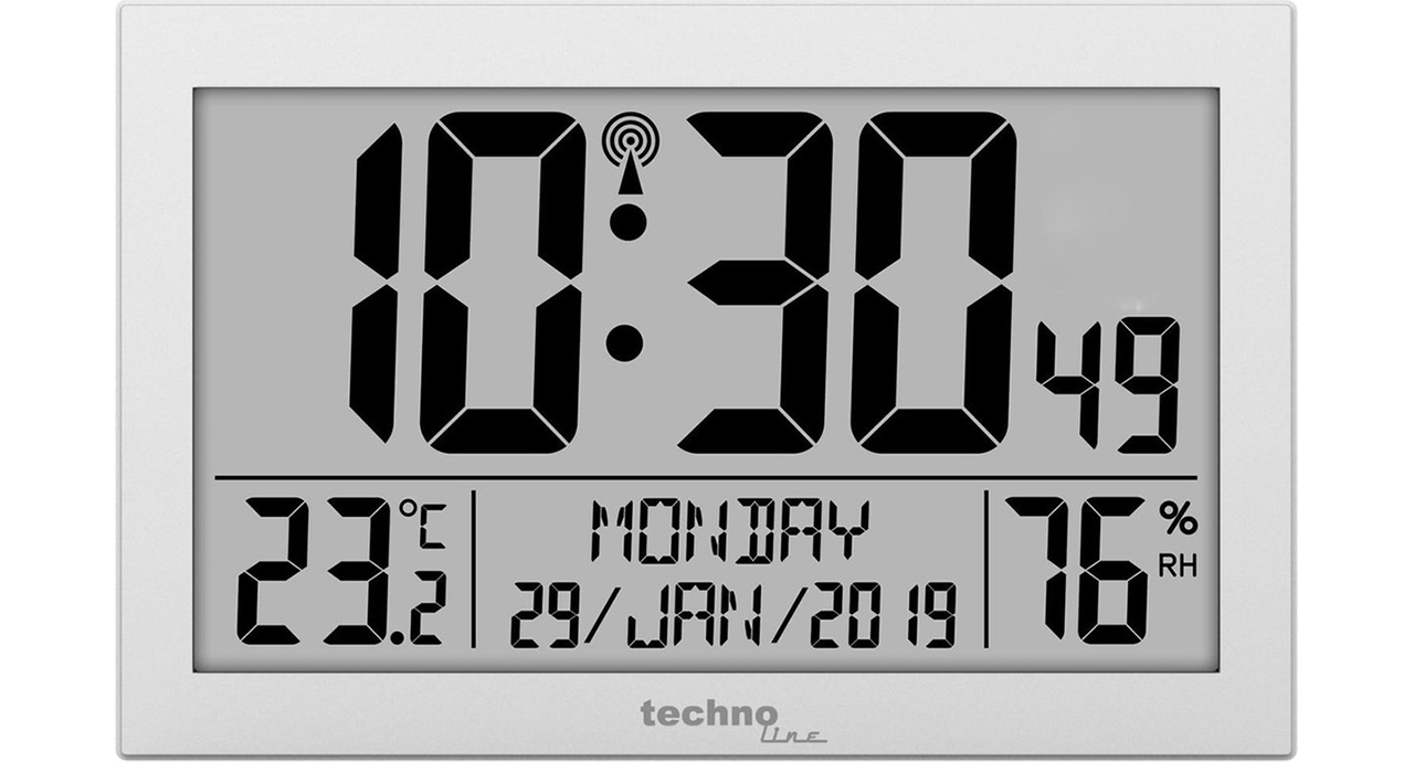 Technoline WS8016 Radio gestuurde klok CoolSound.nl