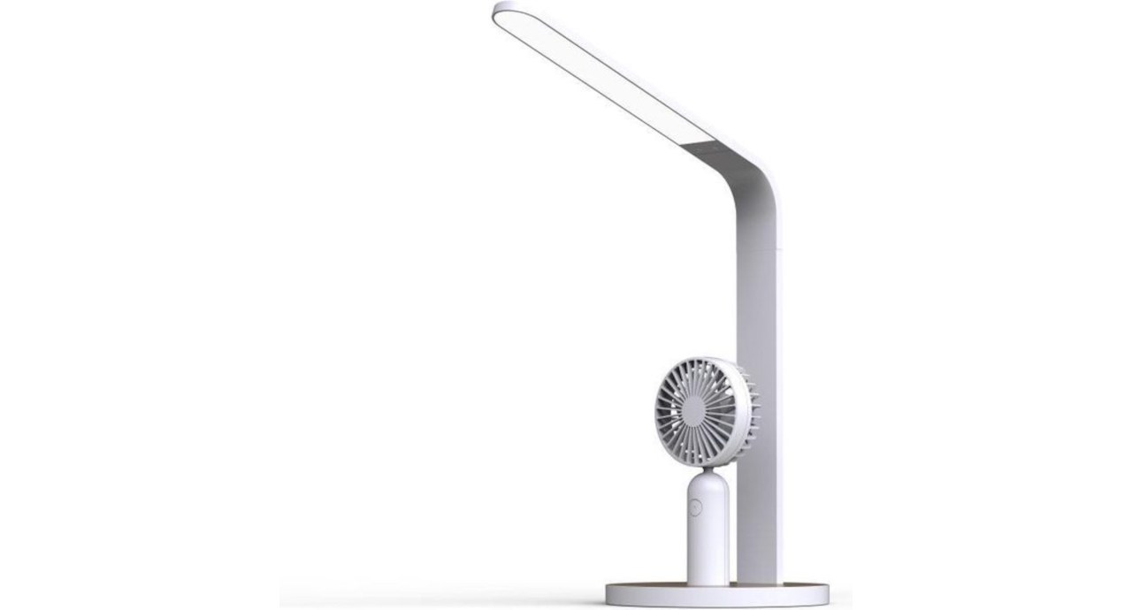 Salora TLF450 - Lamp - afneembare mini ventilator - 330 lumen - Dimbaar - Zuinig