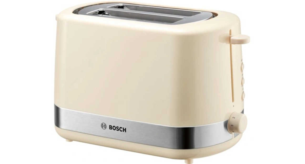Bosch TAT7407 Toaster 2 slice(s) Beige
