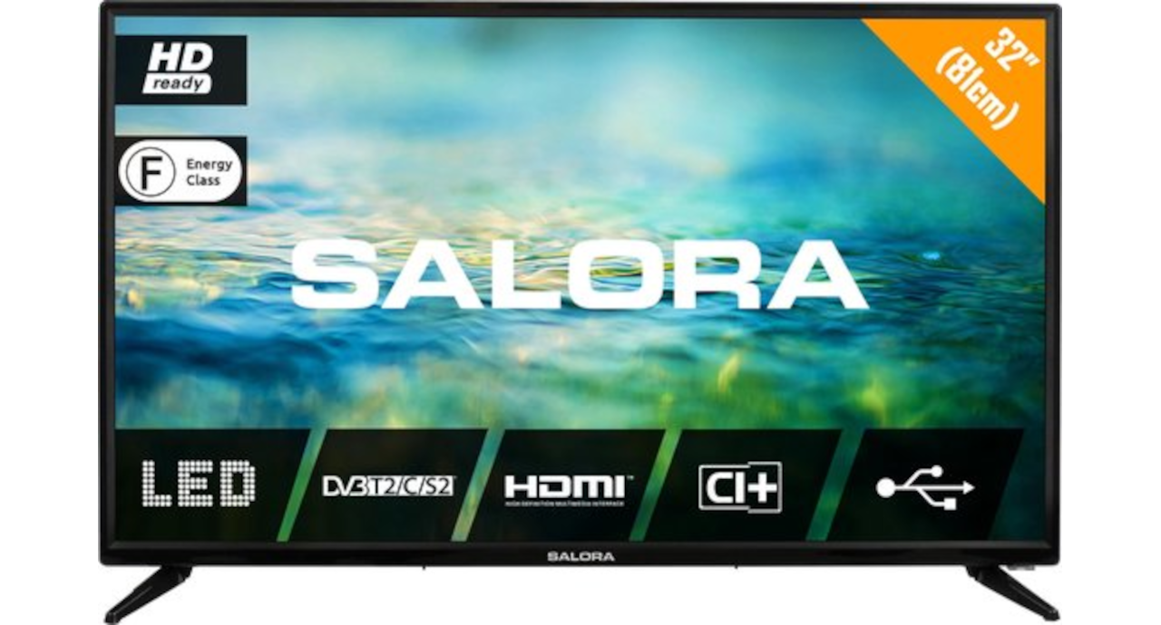 Salora 32LTC2100 - 32 inch - HD ready LED - 2018