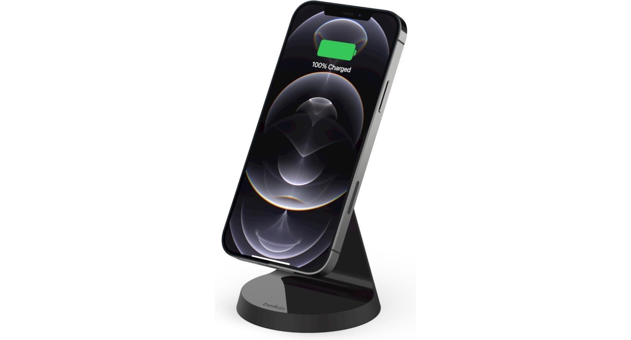 Belkin BOOST↑CHARGE Magnetische draadloze 7,5W-laadstandaard - iPhone - Zonder voedingsadapter - Zwart