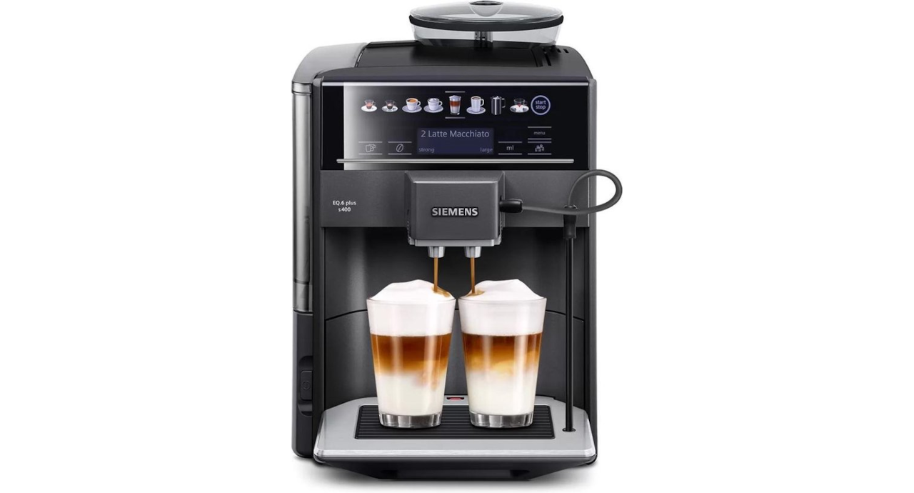 Siemens EQ6 Plus s400 TE654319RW - Volautomatische espressomachine