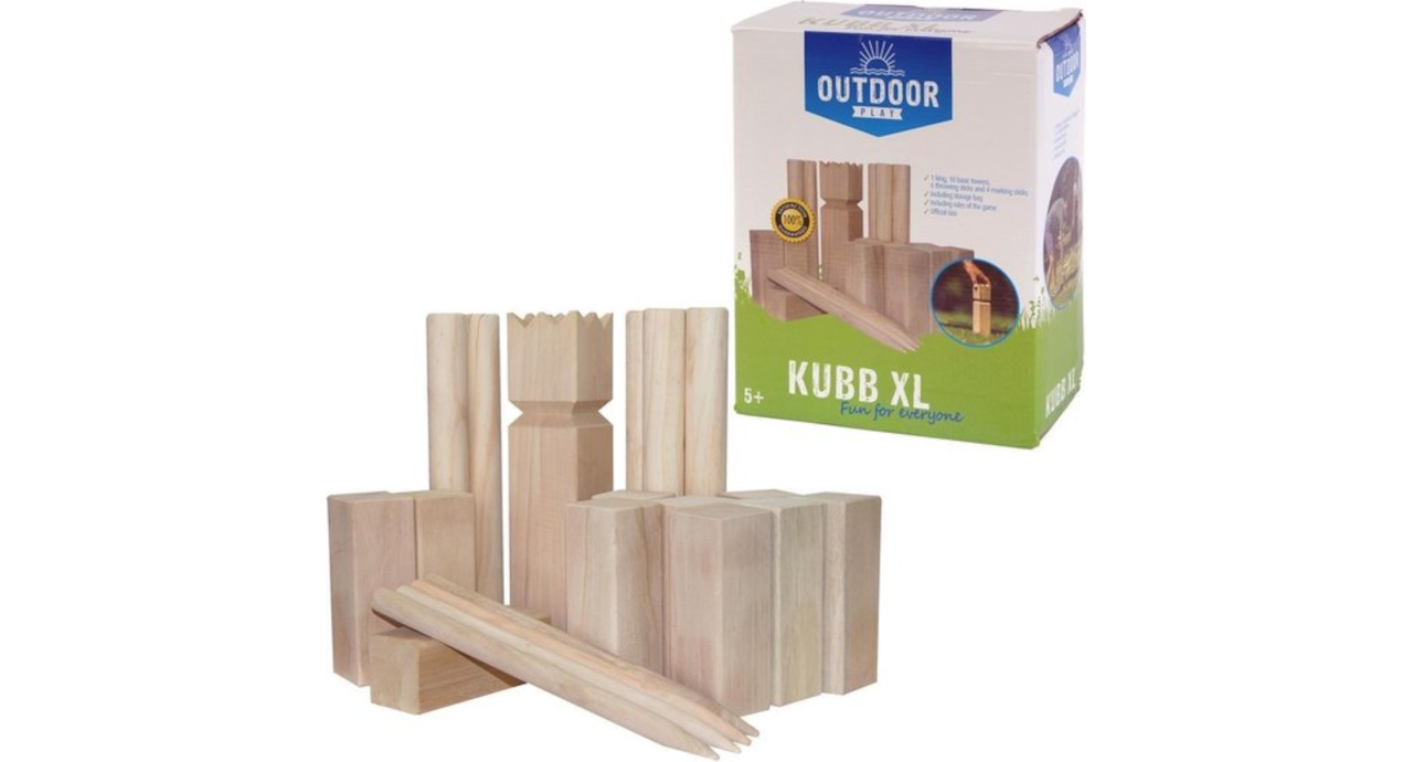 Outdoor Play Kubb Game Official