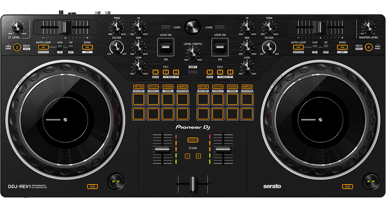Pioneer DJ DDJ-REV1 DJ Controller - Zwart