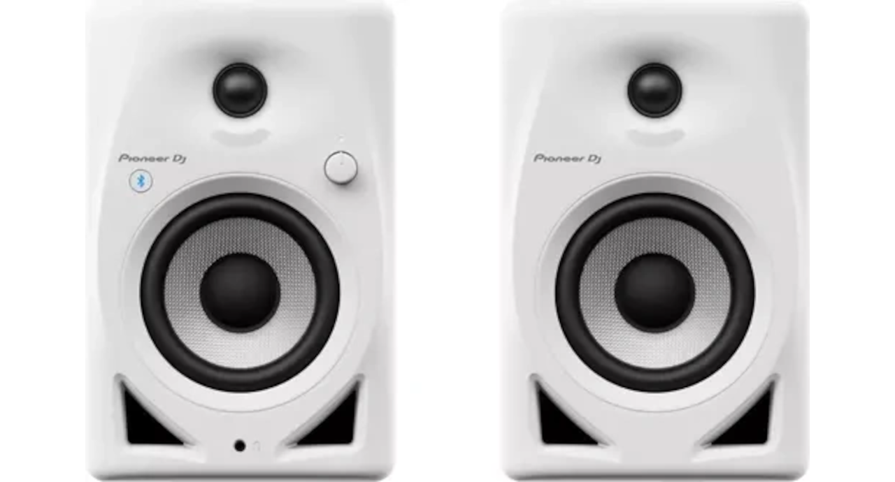 Pioneer DJ DM-40D-BT-W 4" Monitor Bluetooth Speakers - Wit - SET