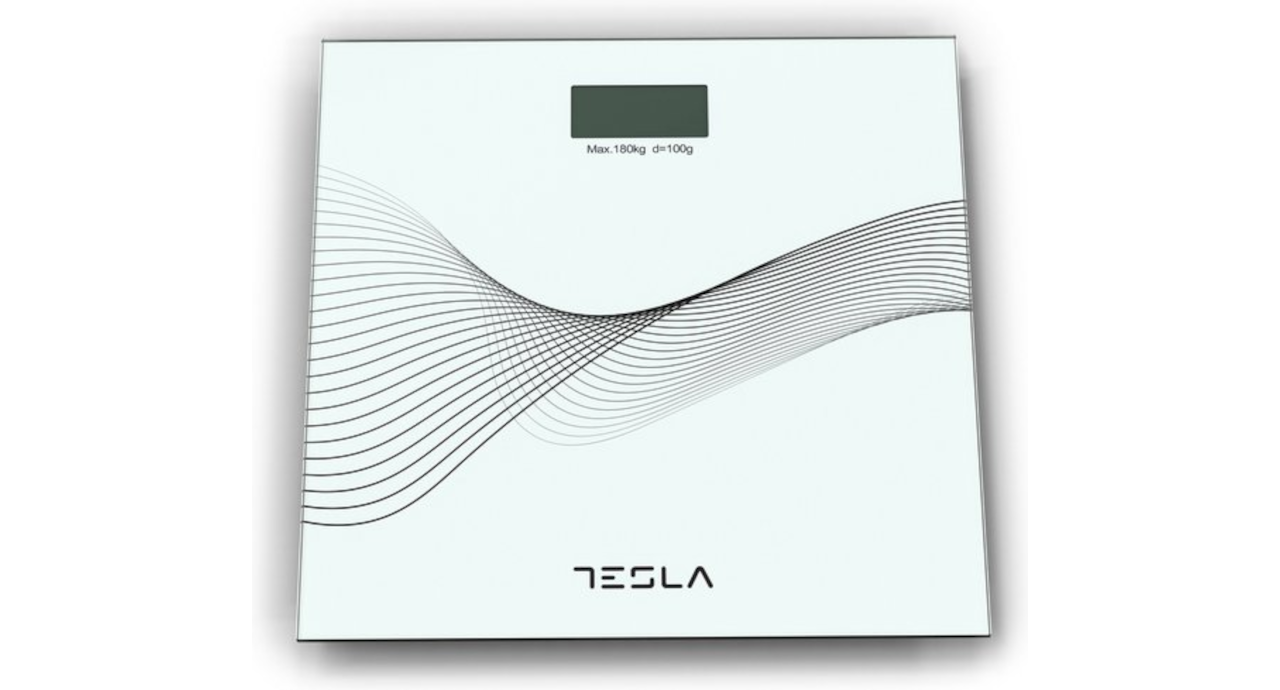 Tesla BS103W - Weegschaal - 3-180KG - Glas