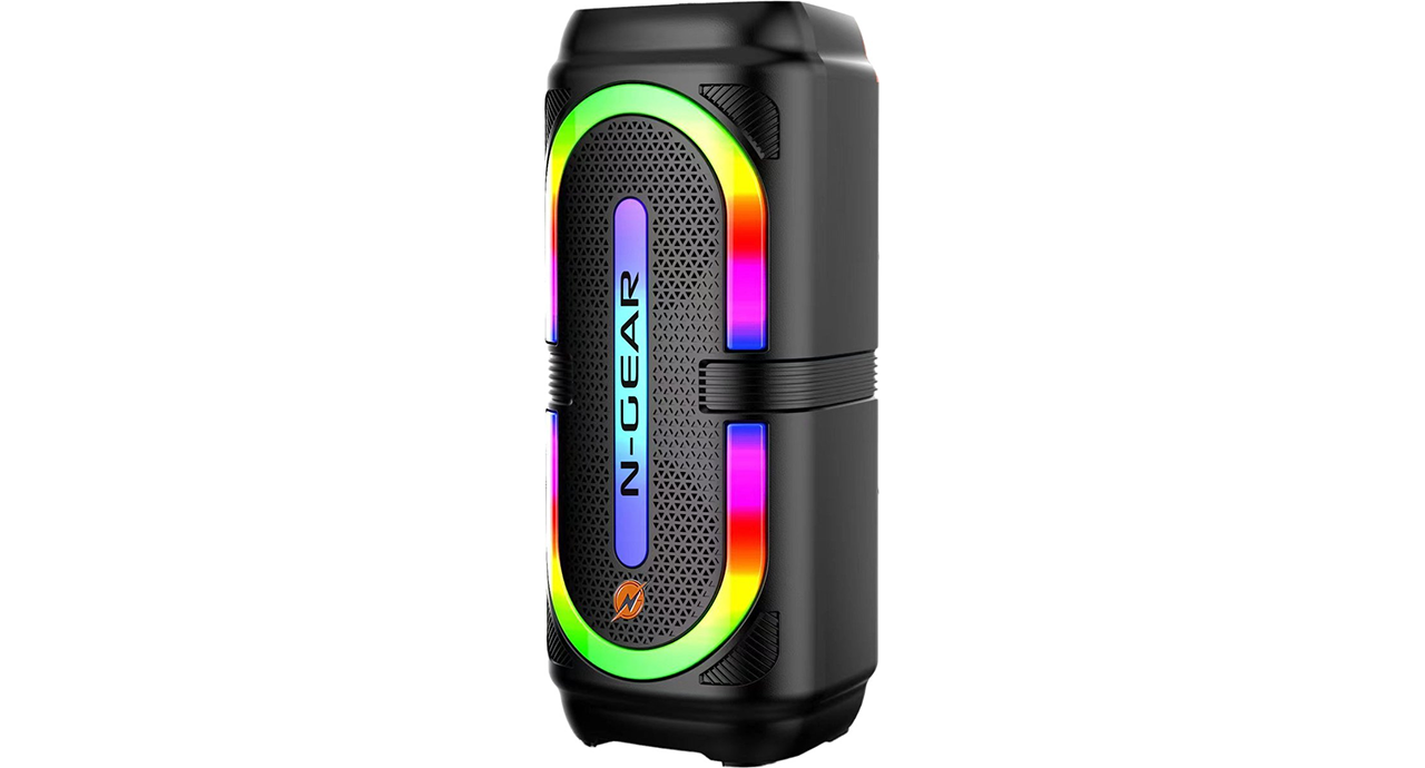 N-GEAR LGP24C - Draadloze Bluetooth Party Speaker - Met 1 Microfoon & Discoverlichting