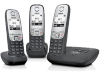 Gigaset A415A Trio Antwoordapparaat Zwart Zilver huismerk kopen in de aanbieding