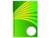 Schrift A6 harde kaft blanco pap. 76362